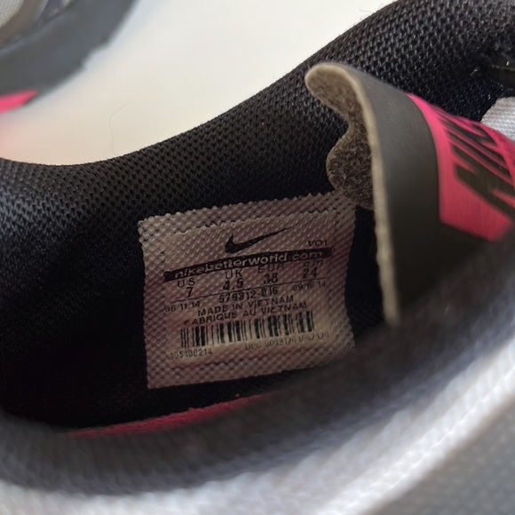 Nike Dual Fusion TR Pink Black Grey Size 7 - Picture 6 of 7